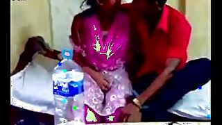 Indian aunty seduces her nephew with sensual massage and undressing