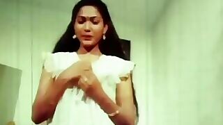 Telugu aunty Hema in black dress gets wild and naughty in HD nurse porn.