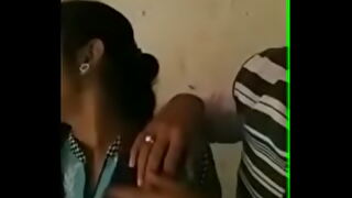 Indian wife fondles and kisses for sensual satisfaction.